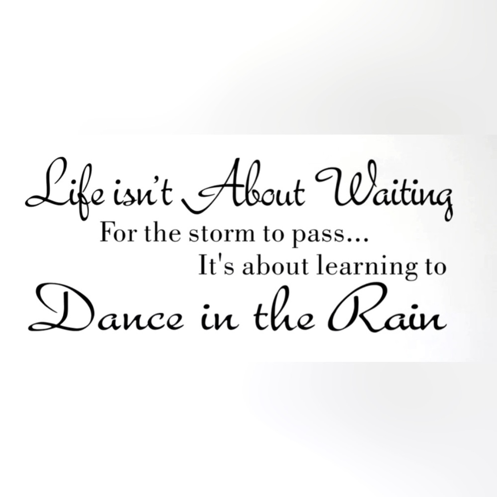 Vinyl Decal for any smooth surface Inspirational Quote